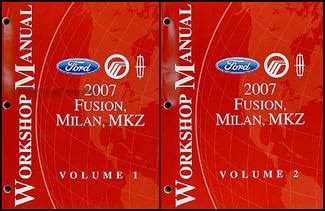 2007 fusion milan mkz repair shop manual 2 volume set original. - Pdf solucionario contabilidad horngren harrison octava edicion.