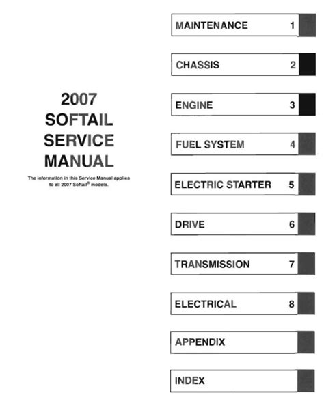 2007 harley davidson softail service handbuch flstsc flstf flstn fxst fxstb fxstc fxstd. - Haynes pontiac trans sport repair manual torrent.
