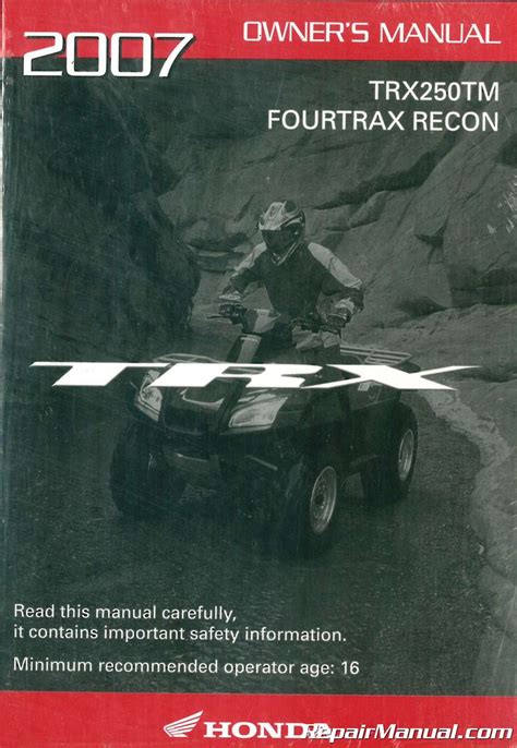2007 honda 250 trx owners manual. - 1986 civic hatchback sedan wagon service manual.