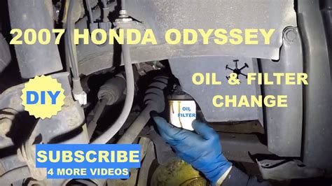 2007 honda odyssey oil filter. Things To Know About 2007 honda odyssey oil filter. 