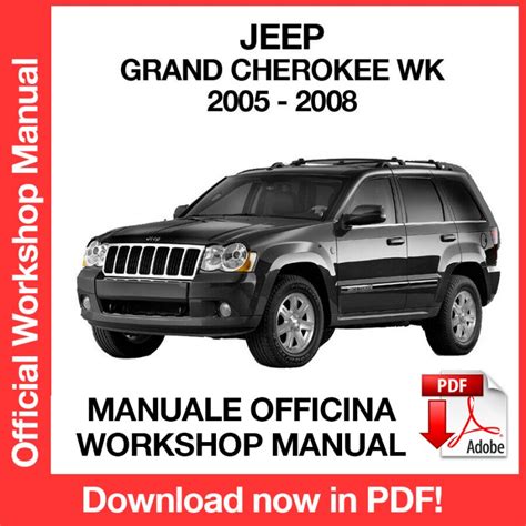 2007 jeep grand cherokee manuale di riparazione. - O homem que se puniu a si mesmo.