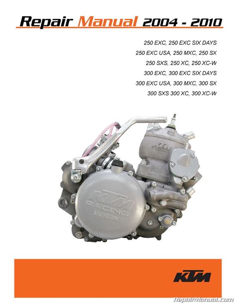 2007 ktm 300 exc engine repair manual. - Kawasaki vn900 vulcan 2006 service repair manual.
