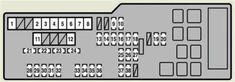 2007 lexus es 350 fuse box diagram. 2007. Fuse Box. DOT.report provides a detailed list of fuse box diagrams, relay information and fuse box location information for the 2007 Lexus ES 350. Click on an image to find detailed resources for that fuse box or watch any embedded videos for location information and diagrams for the fuse boxes of your vehicle. 