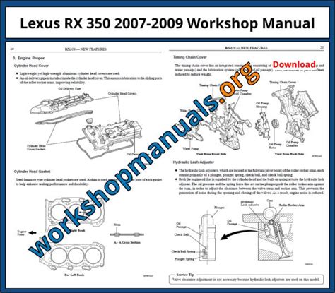 2007 lexus rx350 repair manuals gsu30 gsu35 series 3 volume set. - Hp photosmart c6300 manuale di servizio.