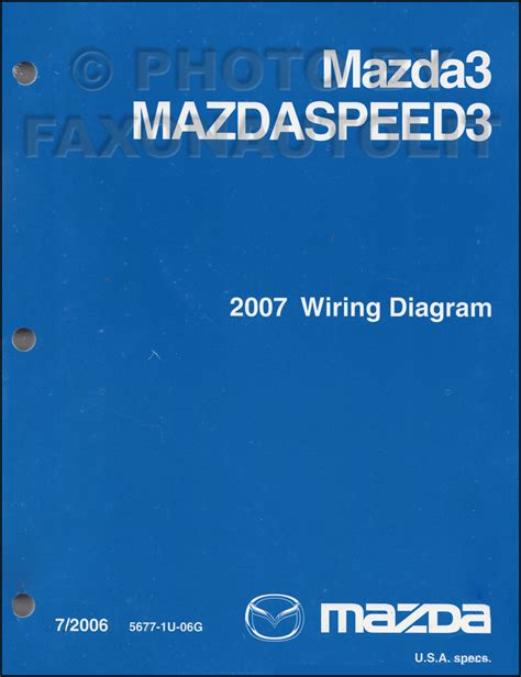 2007 mazda 3 wiring diagram manual original. - Indesit washing machine service manual wiring diagram.