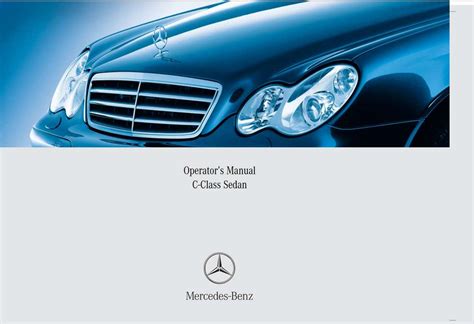 2007 mercedes benz c class owners manual. - Volvo penta engine speed control manual.