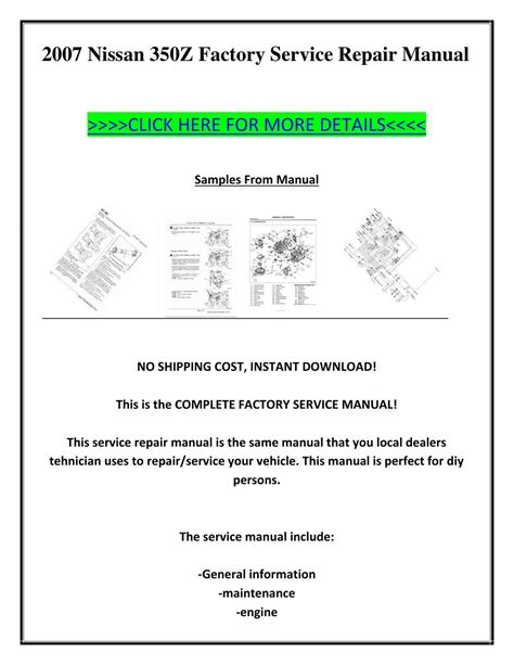2007 nissan 350z factory service repair manual. - 1999 mitsubishi fuso fm service manuals.
