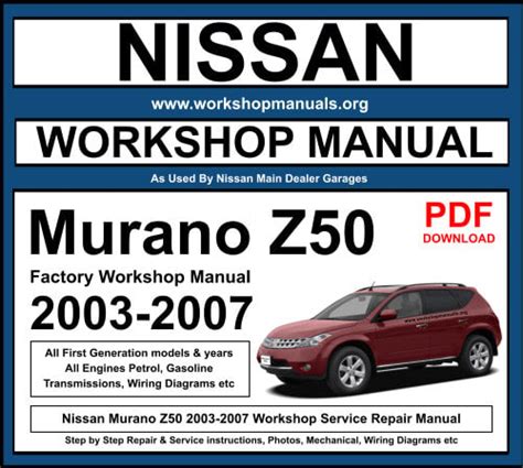 2007 nissan murano service repair workshop manual instant. - When working out isnt working out a mind or body guide to conquering unidentified fitness obstacles.