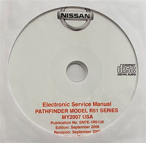 2007 nissan pathfinder model r51 series workshop service manual. - Von der schwierigkeit, natur zu verstehen.