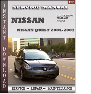 2007 nissan quest car service repair manual. - Yanmar tnv series engine sevice manual.