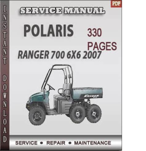 2007 polaris sportsman 6x6 factory service repair manual. - Auguste et néron, le secret de l'empire..