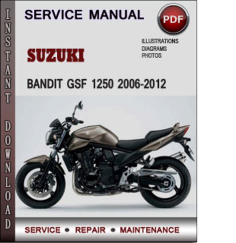 2007 suzuki bandit 1250 factory service manual. - 2006 acura tsx motor and transmission mount manual.