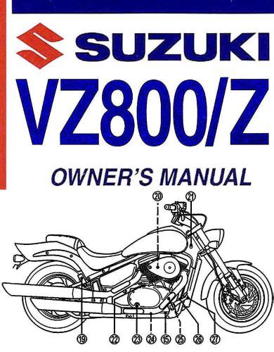 2007 suzuki boulevard m50 owners manual. - Manual del propietario de ve commodore.