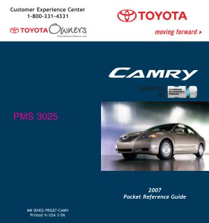 2007 toyota camry pocket reference guide. - Cmos vlsi design fourth edition solution manual.