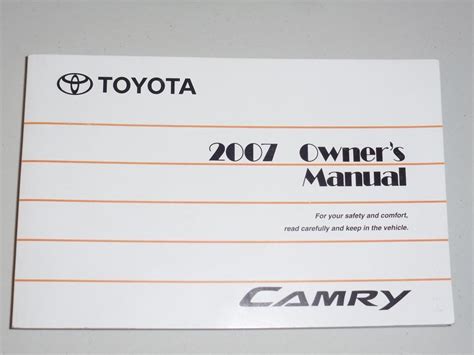 2007 toyota camry with navigation manual owners manual. - Golf 4 1 8t repair manual download.