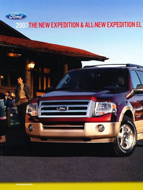 Read Online 2007 Ford Expedition Sales Brochure 