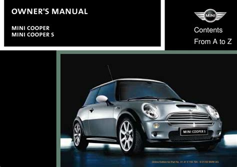 Full Download 2007 Mini Cooper S Owners Manual 