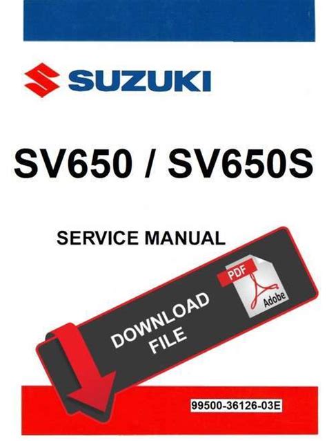 Download 2007 Suzuki Sv650 Service Manual Coreysmith 