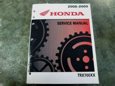 2008 2009 honda 700x service manual. - Fox f29 rl evolution fork manual.