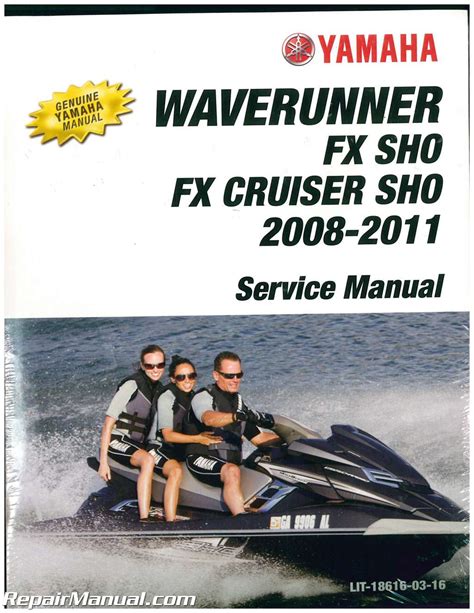 2008 2009 yamaha waverunner fx sho fx cruiser sho manuale di riparazione di moto d'acqua. - Du royaume du fric au royaume des cieux.