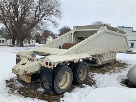 2008 CTS Pack Mule BDT-40 T/A Belly Dump Trailer