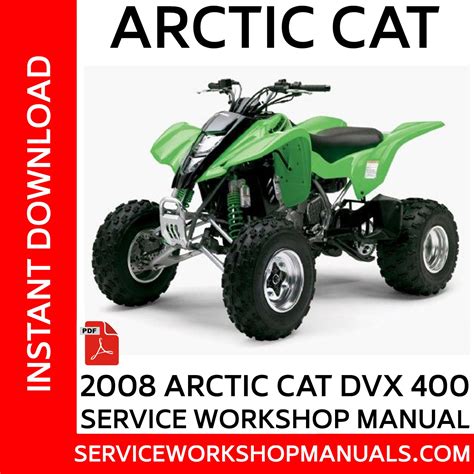 2008 arctic cat dvx 400 atv service repair manual preview. - Mercedes benz s 420 repair manual.