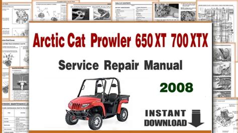 2008 arctic cat prowler 650 650 xt 700 xtx manuale di servizio. - Kriminelle köpfe criminal minds tv guide.