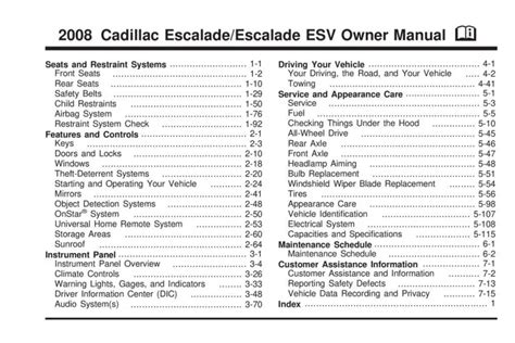 2008 cadillac escalade owner manual no supplemental material. - Yamaha yz490 complete workshop repair manual 1981 1990.