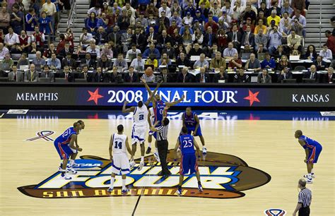The regional winners advanced to the Final Four, held April 6 and 8, 2008 at the Tampa Bay Times Forum, in Tampa, Florida, hosted by the University of South Florida. ... The sixty-four teams came from thirty states, plus Washington, D.C. Texas had the most teams with six bids. Twenty states did not have any teams receiving bids.