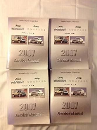 2008 jeep patriot compass repair shop manual set original 4 vol set. - Racing sports car guide porsche 917 no 1.