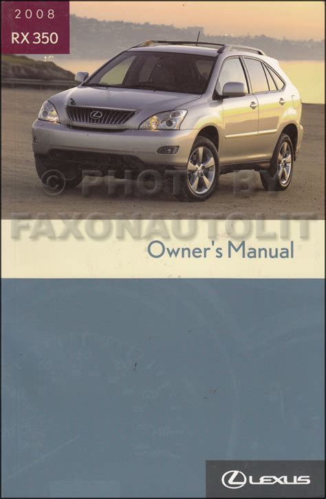 2008 lexus rx350 owners manual with navigation manual. - Pratt and whitney gas turbine maintenance manual.