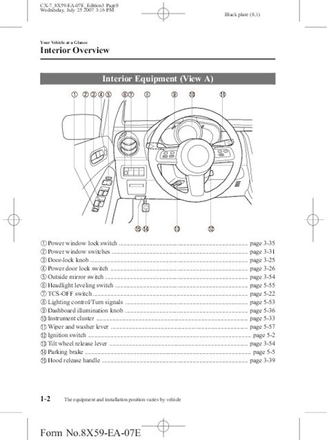 2008 mazda cx 7 manuale schema elettrico. - Sharp xl 570w xl 560w service manual.