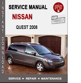 2008 nissan quest factory service repair manual. - Suzuki sj413 service repair workshop manual.