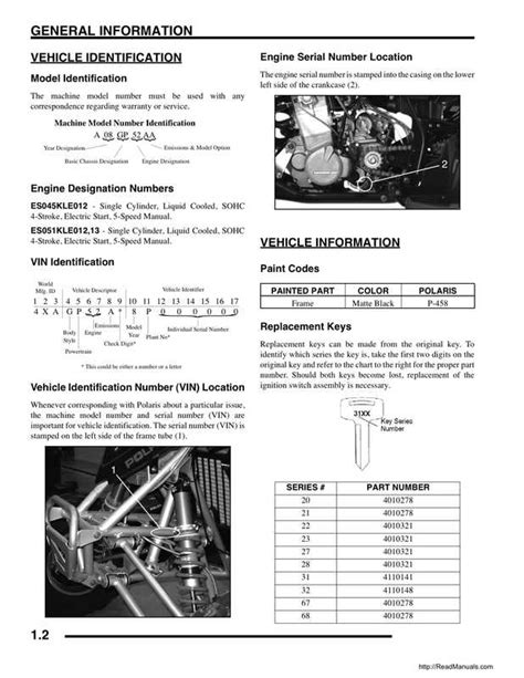 2008 polaris outlaw 525 service manual