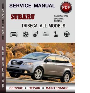 2008 subaru tribeca manual del propietario. - Subaru legacy service reparaturanleitung 95 99.