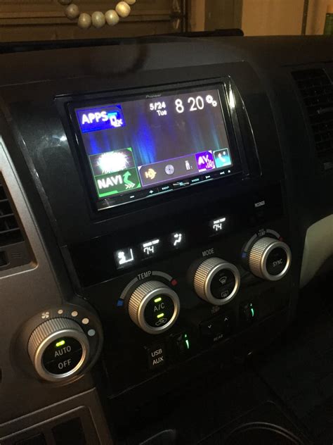 2007-2013 Toyota Tundra aftermarket stereo installation kit. 
