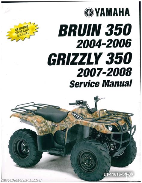 2008 yamaha bruin 350 4wd hunter grizzly 350 4wd hunter atv service repair maintenance overhaul manual. - 2000 yamaha ttr90 m service repair manual download 00.