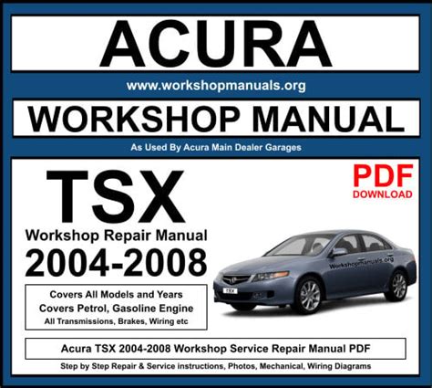 Read 2008 Acura Tsx Manual File Type Pdf 