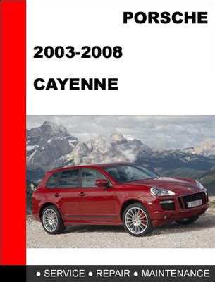 Read 2008 Porsche Cayenne S Owners Manual File Type Pdf 