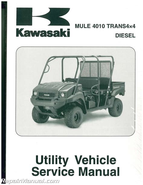 2009 2011 kawasaki kaf950 diesel mule 4010 trans 4x4 utv repair manual download. - Edizioni di testi greci da aldo manuzio e le prime tipografie greche di venezia.