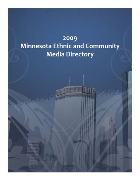 2009 MN Ethnic and Community Media Directory