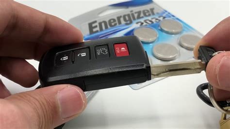 2009 Toyota Rav4 Key Fob Battery Size