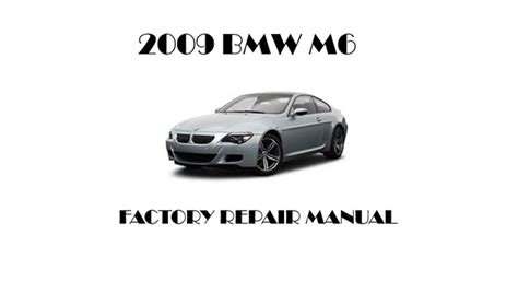 2009 bmw m6 repair and service manual. - Manual for mtd 42 inch 137.
