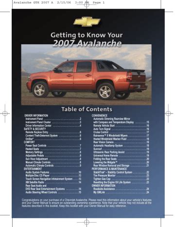 2009 chevy avalanche ltz owners manual. - Instruction manual for apple ipod classic.