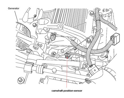 You can get the replacement part and tools from Amazon or the local parts store or car dealer. Step 1. Remove Camshaft Sensor: Locate the sensor by inspecting the front, rear and top portion of the engine. These sensors are in pain sight and will have a two or three wire connector attached to them. SPONSORED LINKS..