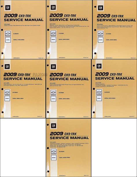 2009 chevy silverado sierra denali service manual set 7 volume set. - Marketing non marchand tome 3 guide pratique de recherche de fonds et de recrutement de membres et de benevoles.