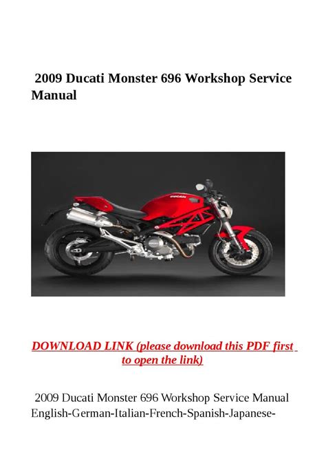 2009 ducati monster 696 service manual. - Mems materials and processes handbook mems materials and processes handbook.