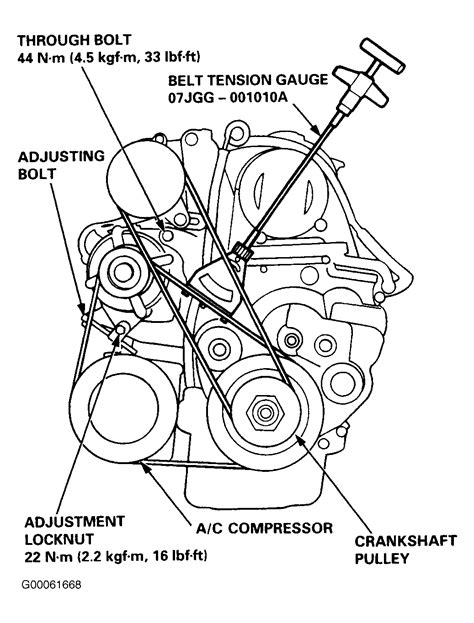 2009 honda accord v6 serpentine belt diagram. Here is a guide that will give you an idea of what you are in for when doing the job. It does have a hydraulic tensioner so a little different than spring loaded models. Here are diagrams to help you see what you are in for with your car (below). Check out the diagrams (below). Please let us know if you need anything else to get the problem fixed. 