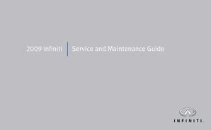 2009 infiniti service and maintenance guide. - Manuale di sennheiser true diversity ew100 g2.