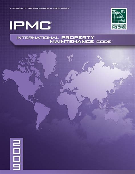 2009 International Property Maintenance Code International Code Council Series